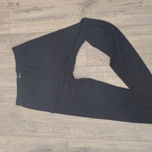 Three mix and match pairs of black leggings